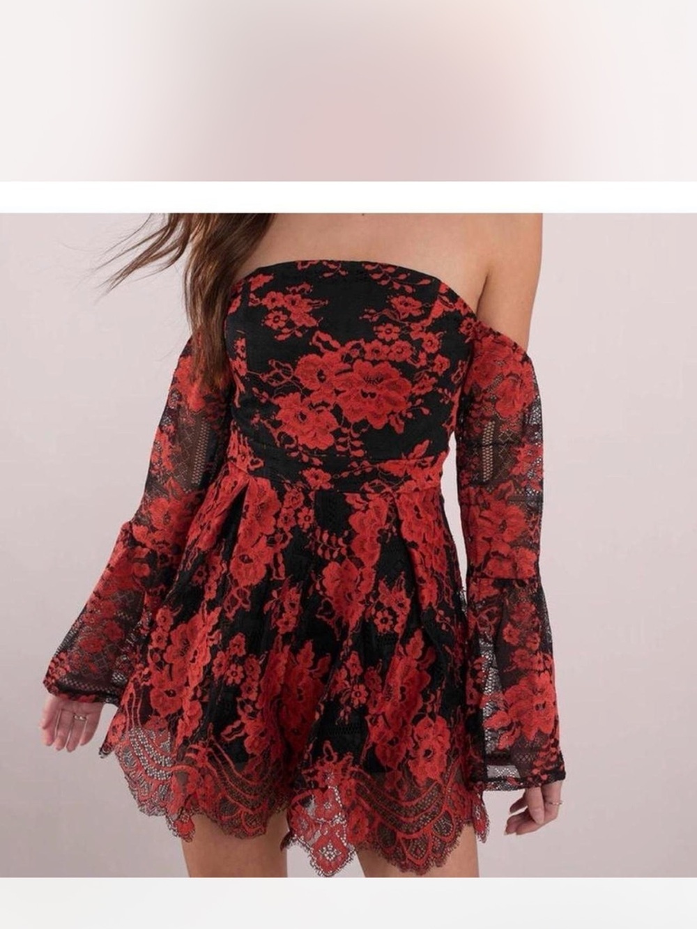 Tiger Mist burnt orange and black Lace Romper Playsuit 🧡 🖤size medium